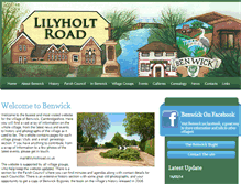 Tablet Screenshot of lilyholtroad.co.uk